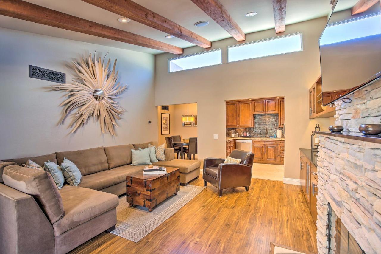 Dtwn Palm Springs Condo Bbq, Pool, Fire Pit, Etc! Exterior photo