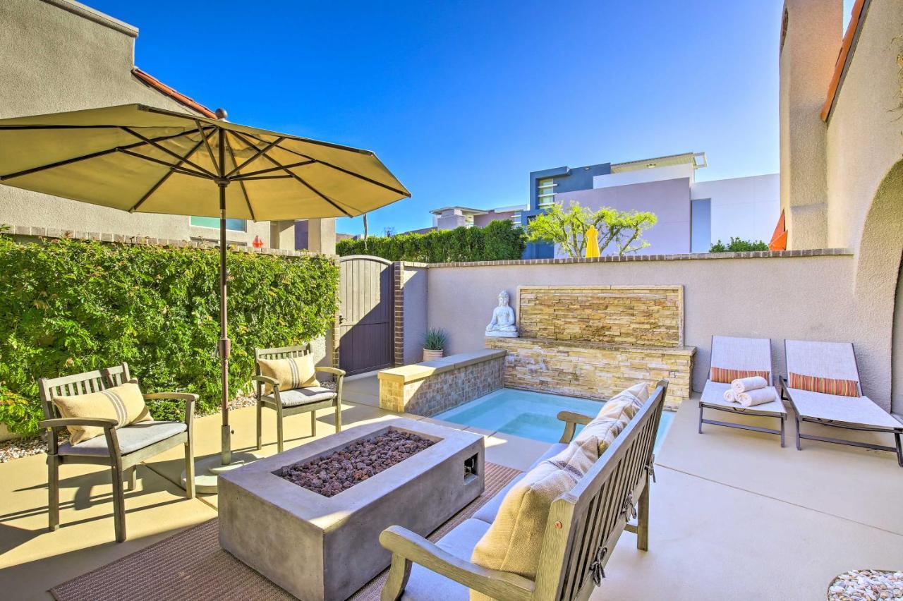 Dtwn Palm Springs Condo Bbq, Pool, Fire Pit, Etc! Exterior photo