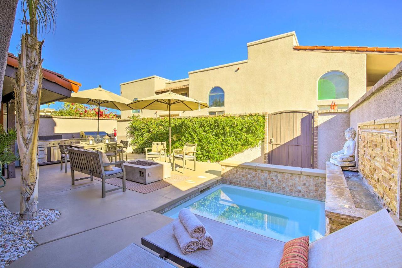 Dtwn Palm Springs Condo Bbq, Pool, Fire Pit, Etc! Exterior photo