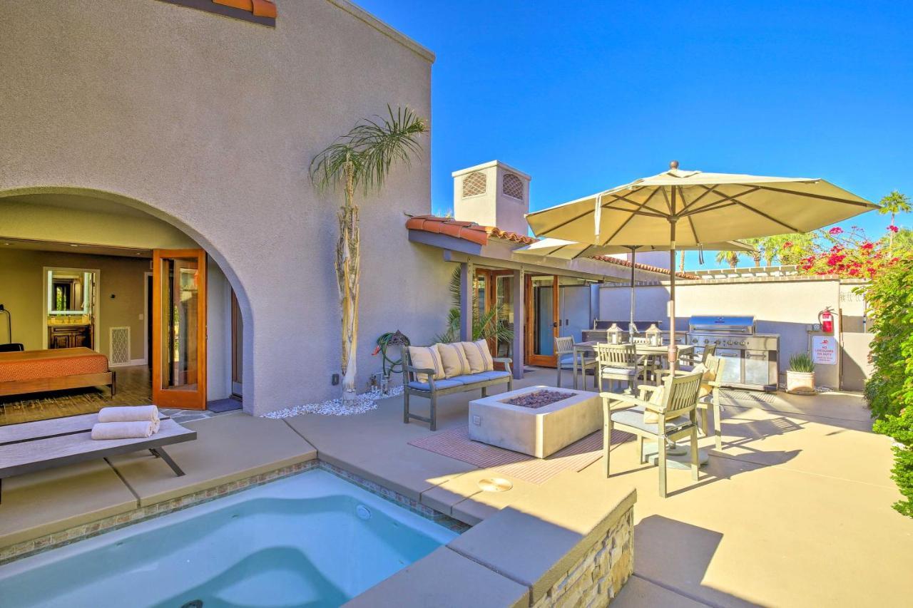 Dtwn Palm Springs Condo Bbq, Pool, Fire Pit, Etc! Exterior photo