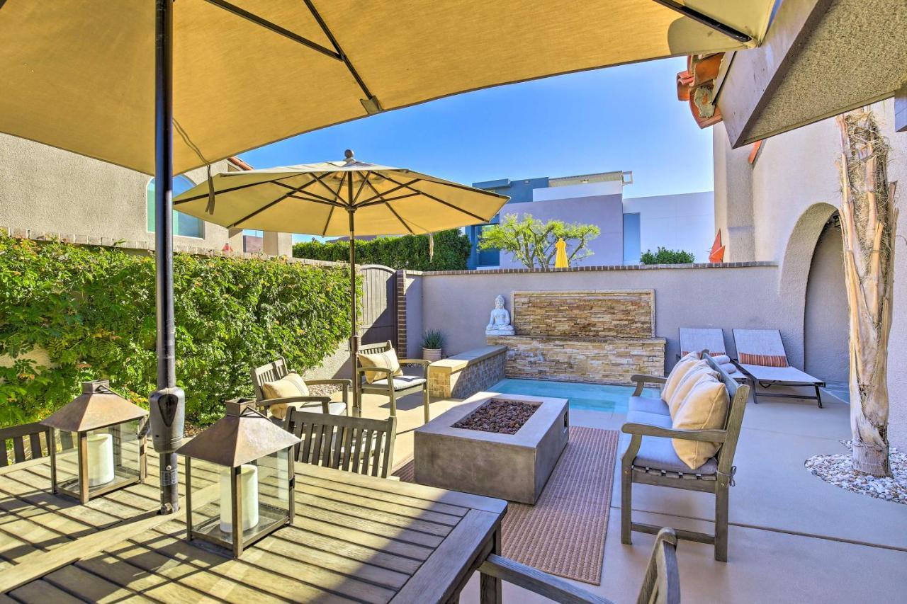 Dtwn Palm Springs Condo Bbq, Pool, Fire Pit, Etc! Exterior photo